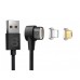 BLACKPCS - Cable de Datos, Blackpcs, CABLMLPML-2, USB A, Micro USB B, Lightning, 1m, Negro