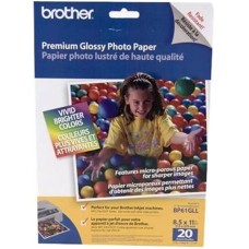 BROTHER - Papel Fotográfico, Brother, BP61GLL, Inkjet, 8.5 x 11 pulgadas