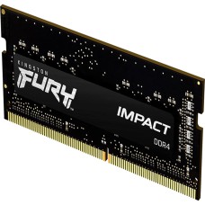 KINGSTON - Memoria RAM, Kingston, KF426S15IB1/16, SODIMM, DDR4, 16 GB, 2666 MHz, Fury Impact