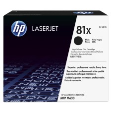 Cartucho de Tóner, HP, CF281X, 81X, Negro, Alto Rendimiento