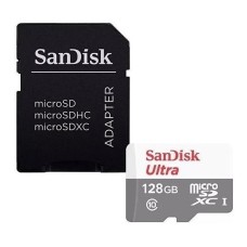 SANDISK - Memoria Micro SDXC, Sandisk, SDSQUNR-128G-GN3MA, 128 GB, CL10