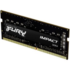 KINGSTON - Memoria RAM, Kingston, SODIMM, DDR4, 8 GB, 3200 MHz, Fury Impact