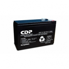 Z_Batería, CDP, B-12/7.2, Para UPS, 12 V, 7 Ah, 151 x 65 x 100 mm, Negro