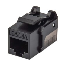 Jack, Intellinet, 772327, CAT 6A, UTP, Negro