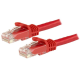 Cable de Red, StarTech, N6PATC15MRD, UTP, CAT6, 15 m, Ethernet, Sin Enganches, Rojo