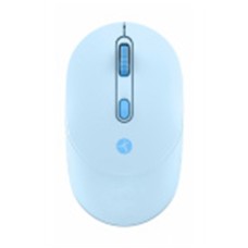 Mouse, Techzone, TZMOUG203-INA, Inalámbrico, USB, Ergonómico, Azul