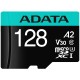 Micro SD, Adata, AUSDX128GUI3V30SA2-R, 128 GB, SDHC, UHS-I, U3, Aqua