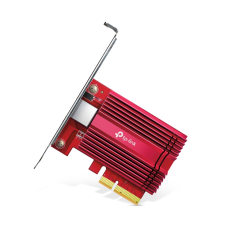 Tarjeta de Red, TP-Link, TX401, PCI Express 3.0 x4, 1 Puerto RJ45, Gigabit, 10 gbps, LED