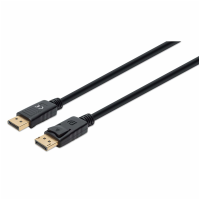Cable de Video, Manhattan, 355568, DisplayPort, 8k, 1 m, HDR, Negro Cable de Video, Manhattan, 355568, DisplayPort, 8k, 1 m, HDR, Negro