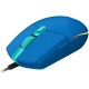 Mouse Óptico, Logitech, 910-005795, G203, USB, RGB, Azul