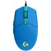 LOGITECH - Mouse Óptico, Logitech, 910-005795, G203, USB, RGB, Azul