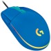 LOGITECH - Mouse Óptico, Logitech, 910-005795, G203, USB, RGB, Azul