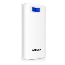 ADATA - Batería Portátil, Adata, AP20000D-DGT-5V-CWH, Power Bank, Micro USB, 20000 mAh, Blanco
