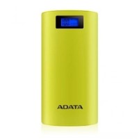 Batería Portátil, Adata, AP20000D-DGT-5V-CYL, Micro USB, 20000 mAh, Amarillo