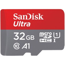 Memoria Micro SDHC, Sandisk, SDSQUA4-032G-GN6MA, Ultra, 32 GB, Clase 10