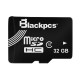 Memoria Micro SDHC, Blackpcs, MM10101-32, 32 GB, Clase 10