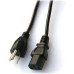 VORAGO - Cable de Alimentación, Vorago, CAB-122, Power Cable, 1.5 m, NEMA 5-15P, Negro