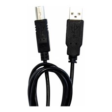 VORAGO - Cable USB 2.0, Vorago, CAB-104, USB A, USB B, 1.5 m, Bolsa