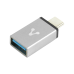 VORAGO - Adaptador USB, Vorago, ADP-101, OTG, USB C a USB A, Carga, Transferencia de Datos