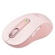 Mouse Óptico, Logitech, 910-006251, Signature M650, Inalámbrico, Bluetooth, USB, Rosa
