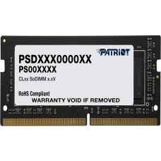 PATRIOT - Memoria RAM, Patriot, PSD48G320081S, SODIMM, DDR4, 8 GB, 3200 MHz, Para Laptop