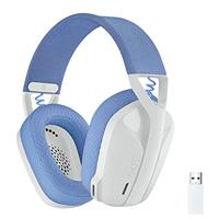 Audífonos con Micrófono, Logitech, 981-001073, G435, LIGHTSPEED, Inalámbrico, USB, Bluetooth, Blanco