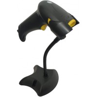 Lector de Código de Barras, Nextep, NE-503, 1D, 2D, USB, Base Ajustable, Negro
