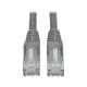 Cable de Red, Tripp-Lite, N201-003-GY, UTP, CAT6, 0.91 m, Snagless, Gris