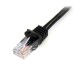 STARTECH - Cable de Red, StarTech, 45PAT2MBK, UTP, CAT5E, Snagless, Negro