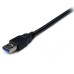 STARTECH - Cable USB 3.0, StarTech, USB3SEXT6BK, Extensión, Pasivo, 1.8 m, Negro