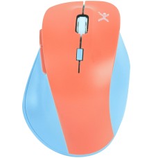 Mouse, Perfect Choice, PC-045120, Inalámbrico, USB, Azul, Mamey