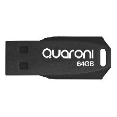 Memoria USB 2.0, Quaroni, QU-03, 64 GB, Plástico