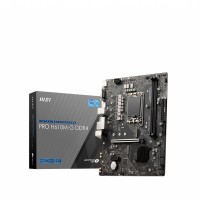 Tarjeta Madre, MSI, PRO H610M-G DDR4, LGA 1700, 12a Generación, DDR4, HDMI