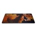 NACEB - Mouse Pad, Naceb, NA-0957, The Wizard, 80 x 30 cm, Negro, Naranja