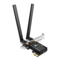 Tarjeta de Red, TP-Link, ARCHER TX55E, PCIe, AX3000, Inalámbrico, Bluetooth, Windows 10