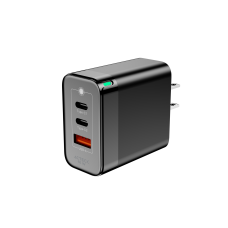 ACTECK - Cargador USB, Acteck, AC-935579, Energon Prime, CP65W, 65 W, USB C, USB A, Negro