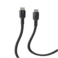 Cable USB, Acteck, AC-934855, Linx Plus CC420, USB C a USB C, 1.8 m, Carga Rápida, Negro