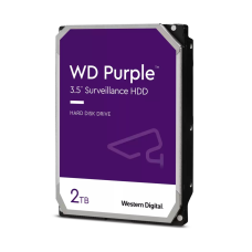 WESTERN DIGITAL - Disco Duro, Western Digital, WD23PURZ, Purple, 2 TB, 3.5 Pulgadas, 5400 RPM, SATA