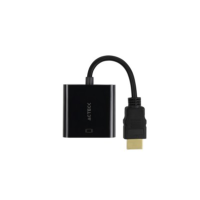 Adaptador de Video, Acteck, AC-934756, HDMI a VGA, AV400, 20 cm, Negro Adaptador de Video, Acteck, AC-934756, HDMI a VGA, AV400, 20 cm, Negro