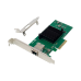 X-MEDIA - Tarjeta de Red, X-Media, XM-NA6810, 1 Puerto RJ45, Gigabit, 10 Gbps, LED, PCI Express
