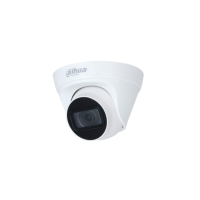 Cámara de Vigilancia, Dahua, IPC-HDW1230T1-A-S5, Domo, 2 MP, Lente 2.8 mm, IR, Micrófono, Blanco