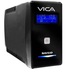 VICA - UPS, Vica, BFLOW LCD S650, 650 VA, 360 W, 120 V, 6 Contactos