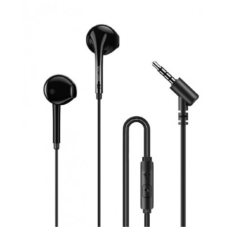 Audífonos con Micrófono, Vorago, EP-201-V2-BK, 3.5 mm, 1.2 m, Control de Volumen, Negro