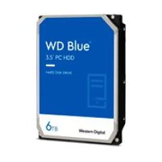 Disco Duro Interno, Western Digital, WD60EZAX, Blue Label, 6 TB, 3.5 Pulgadas, SATA, 5400 RPM