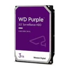 Disco Duro Interno, Western Digital, WD33PURZ, Purple Label, 3 TB, 3.5 Pulgadas, 5400 RPM