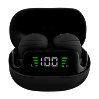 Audífonos con Micrófono, Perfect Choice, PC-117056, Bluetooth, TWS, Mini, Negro