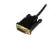 STARTECH - Adaptador de Video, StarTech, MDP2DVIMM6BS, Mini DisplayPort a DVI, 1.8 m, Activo, 1920x1200, Negro