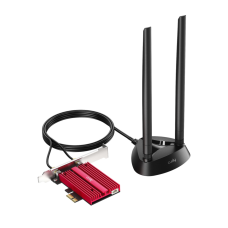 Tarjeta de Red, Cudy, WE4000, WiFi 6E, AX5400, Bluetooth, PCI Express, Antenas 1.5 m, OFDMA