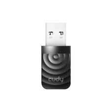 Adaptador de Red, Cudy, WU1300S, AC1300, USB 3.0, Negro