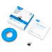 CUDY - Adaptador de Red, Cudy, WU650, AC650, WiFi 5, USB 2.0, Negro